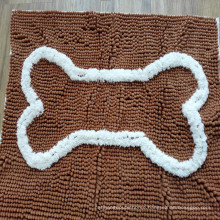 Microfiber Durable Quick Drying and Washable Chenille Dog pet Mat